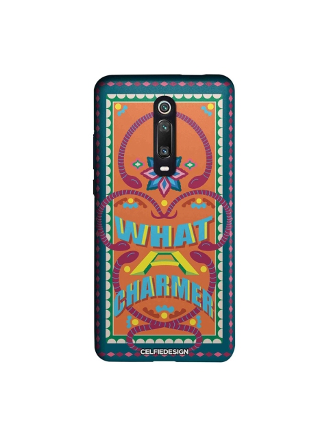 

CelfieDesign Unisex Orange Green What A Charmer Nazar Lage Quirky Sustainable Xiaomi Redmi K20 Pro Back Cover