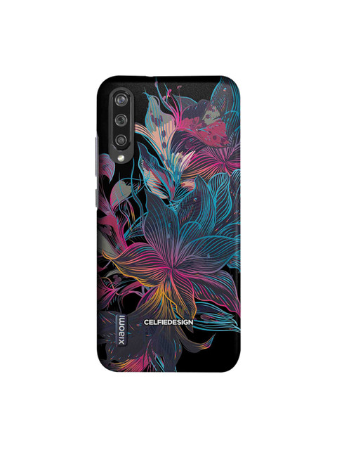 

CelfieDesign Black & Blue Neon Flowers Xiaomi Mi A3 Sustainable Back Cover