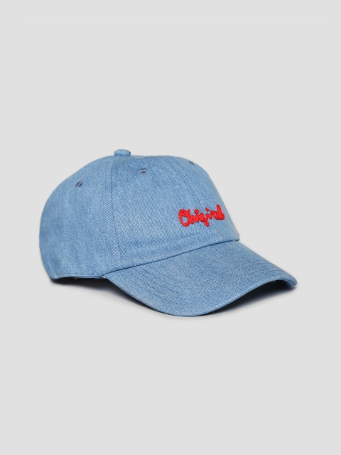 

GAP Women Blue & Red Embroidered Snapback Cap