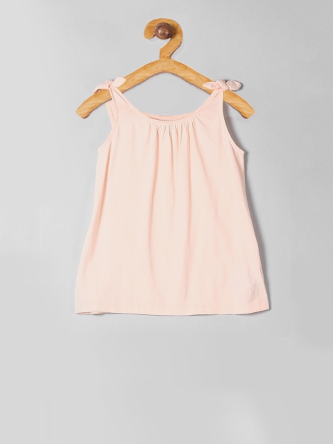 

GAP Girls Light Pink Knotted Tie Tank Top