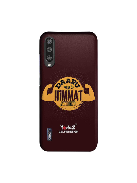 

CelfieDesign Brown & Yellow Daaru Peene Se Himmat Aati Hai Xiaomi Mi A3 Back Cover