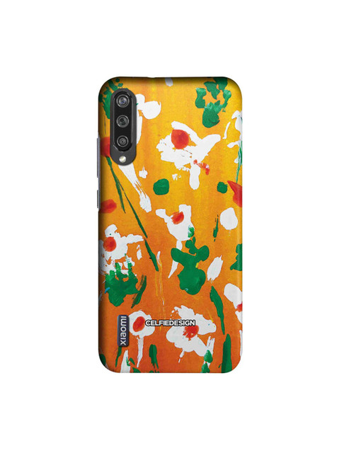 

CelfieDesign Unisex Orange & Yellow Blooming Base 501 Quirky Sustainable Xiaomi Mi A3 Back Cover