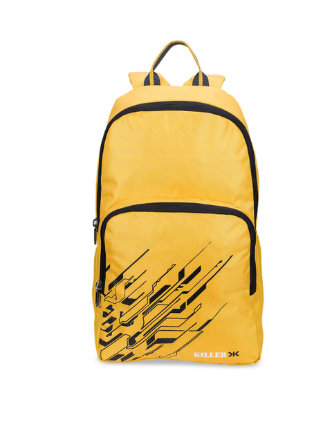 

Killer Unisex Yellow Graphic Backpack