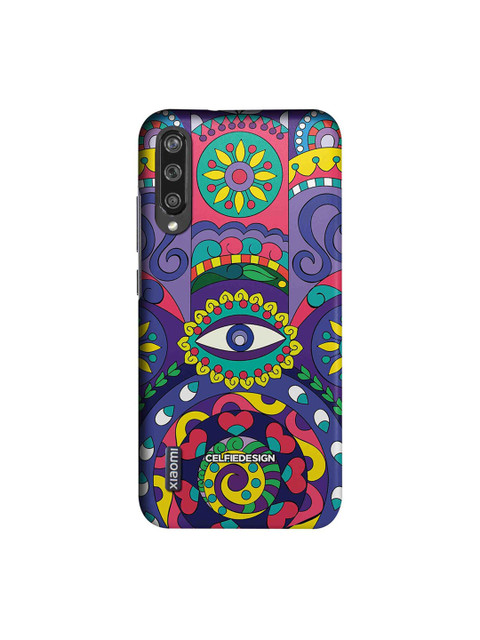 

CelfieDesign Unisex Purple & Yellow Humsa Base 501 Quirky Xiaomi Mi A3 Back Cover