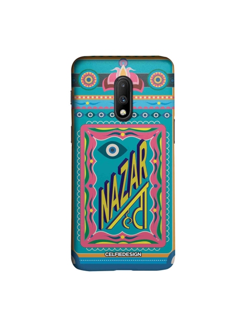 

CelfieDesign Blue & Yellow OnePlus 7 Printed Back Cover