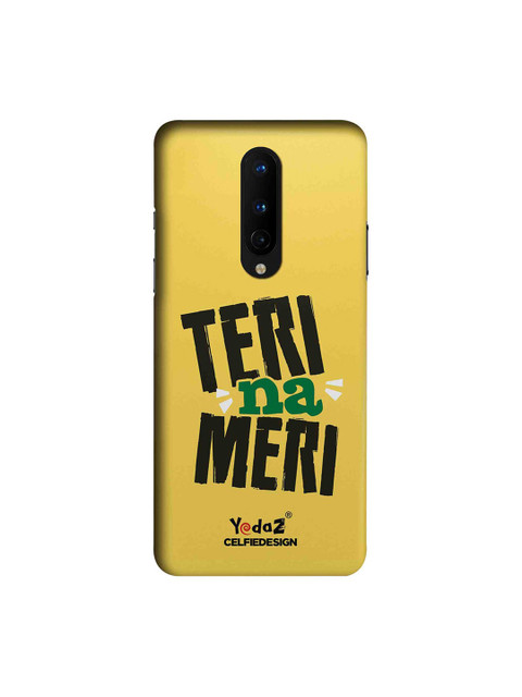 

CelfieDesign Yellow Teri Meri Yedaz OnePlus 8 Back Cover