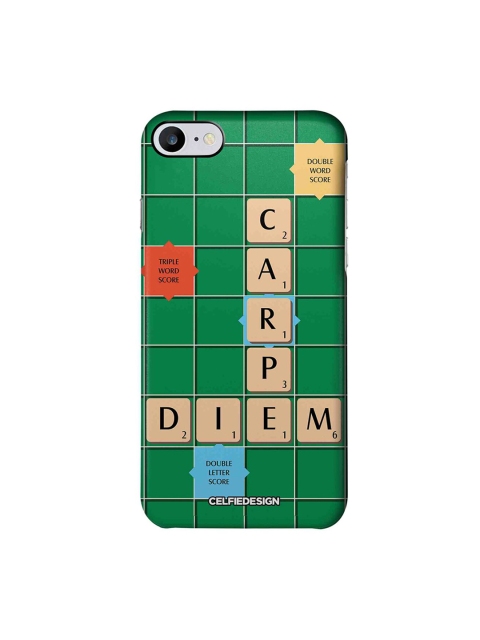 

CelfieDesign Green & Pink Scrabble Game Printed iPhone 7 Sustainable Back Cover