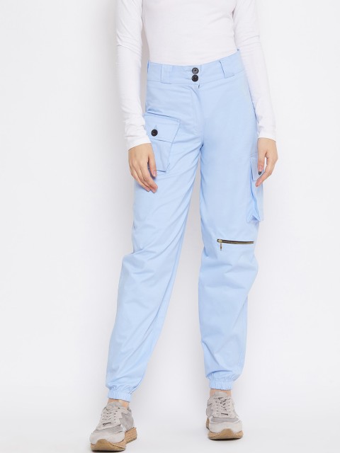 

Rider Republic Women Blue Loose Fit Solid Joggers