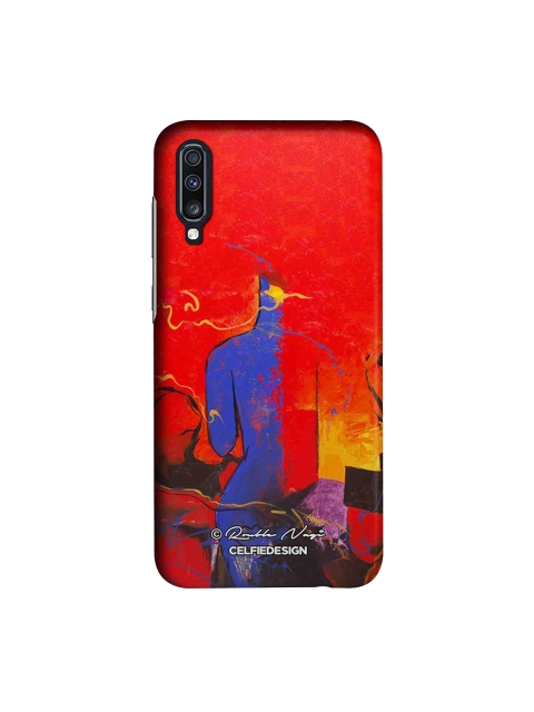 

CelfieDesign Building a Mystery Samsung Galaxy A70 Back Cover, Red