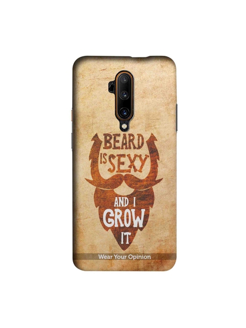

CelfieDesign Beige & Brown Beard Is Sexy And I Grow It OnePlus 7T Pro Back Case