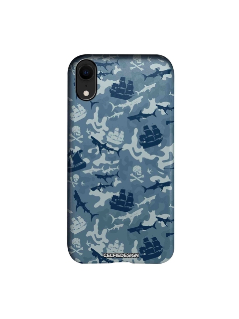 

CelfieDesign Blue Pirates Pattern Apple iPhone XR Back Cover