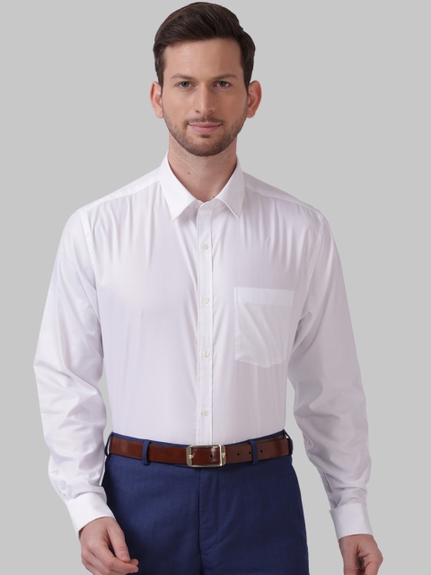 

Next Look Men White Regular Fit Solid Casual Shirt