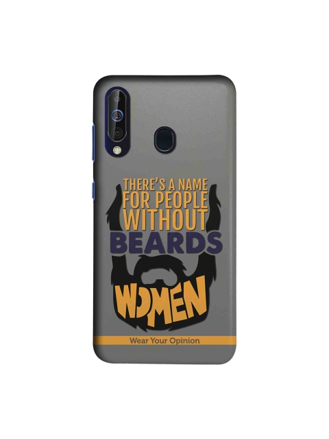 

CelfieDesign Grey Men With Beard Samsung Galaxy M40 Back Case