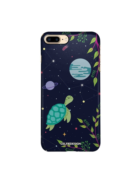 

CelfieDesign Blue Space Turtle Apple iPhone 8 Plus Back Cover Space And Nature