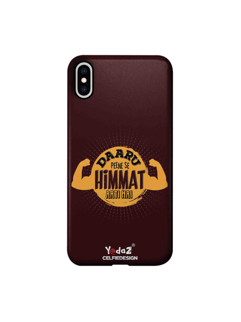 

CelfieDesign Brown Daaru Peene Se iPhone Xs Max Sustainable Back Case
