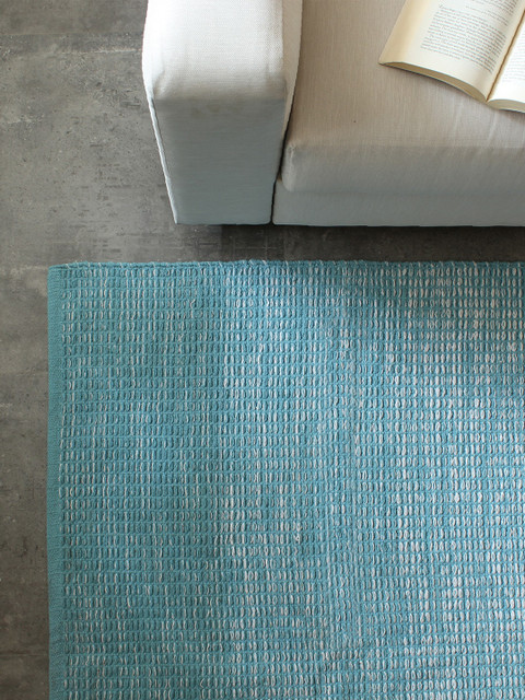 

House This Blue Textured Floor Mat