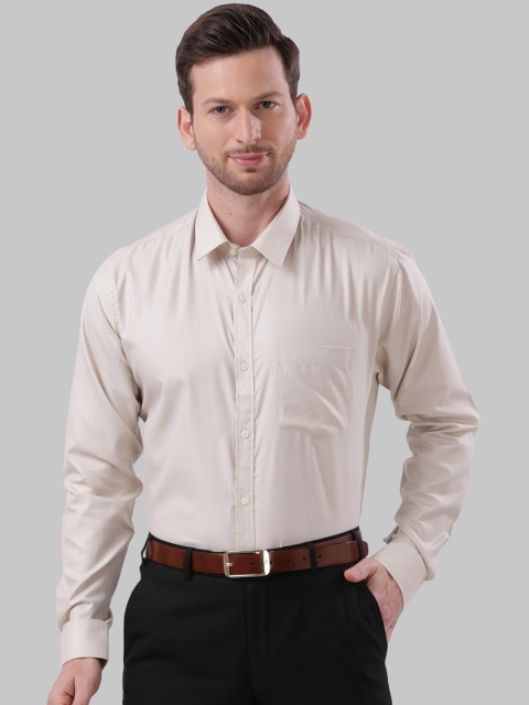 

Next Look Men Beige Slim Fit Solid Casual Shirt