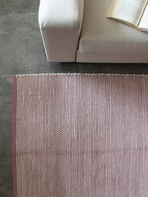 

House This Aadu Floor Mat-Beige, Purple