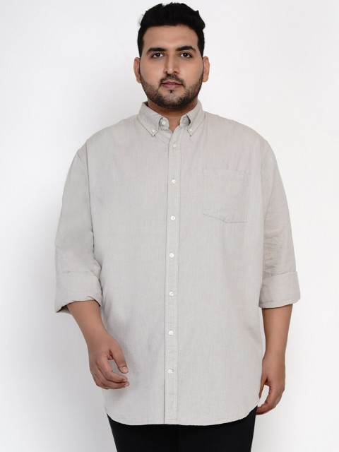

Santonio Men Beige Regular Fit Solid Casual Shirt