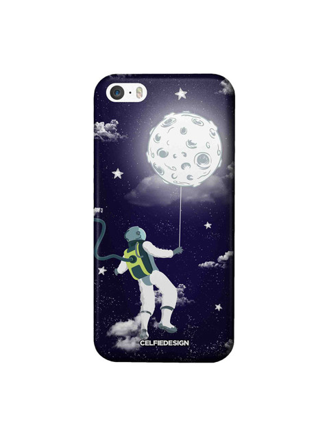 

CelfieDesign Multicoloured Spaceman Apple iPhone SE Back Cover, Multi