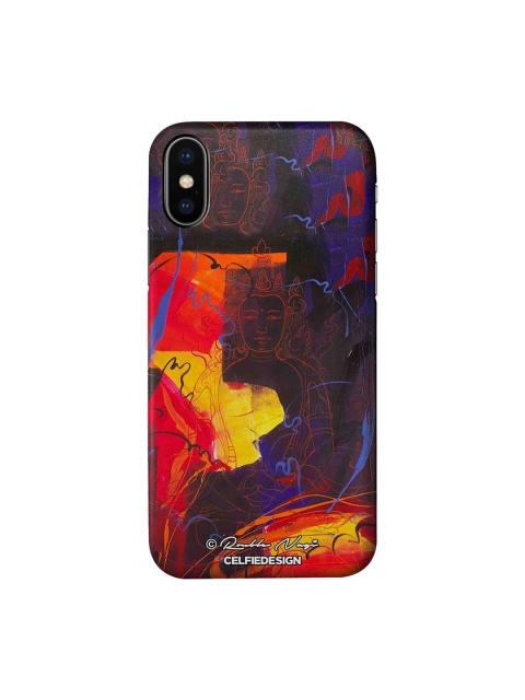 

CelfieDesign Multicoloured Apple iPhone XS Back Cover, Multi