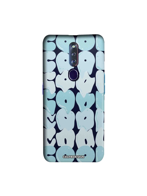 

CelfieDesign Cool Oppo F11 Pro Back Cover, Blue