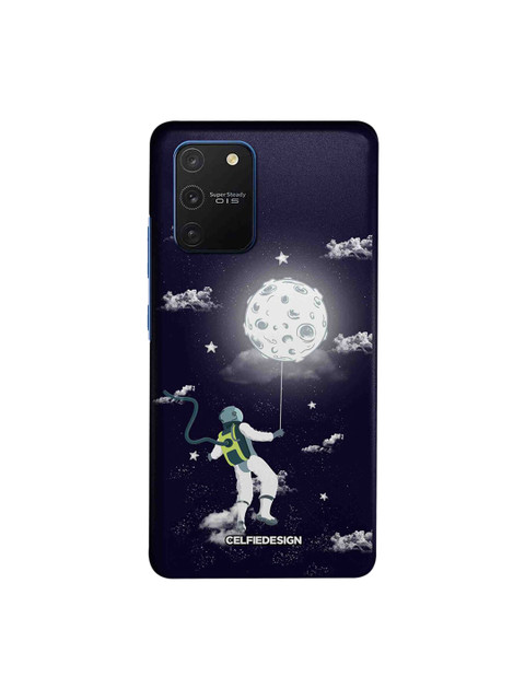 

CelfieDesign Unisex Blue Spaceman Signature Samsung Galaxy S10 Lite Back Cover
