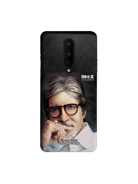 

CelfieDesign Black & White BigB Printed OnePlus 8 Sustainable Back Cover