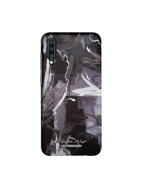 

CelfieDesign Black & Grey Flashback Samsung Galaxy A70 Back Cover Rouble Nagi