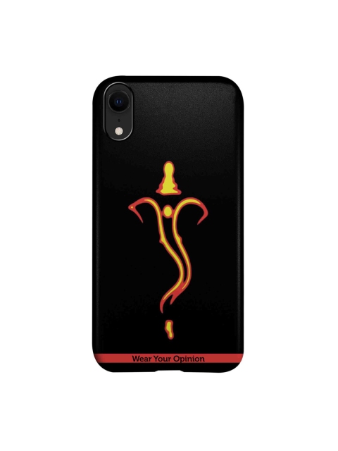 

CelfieDesign Black & Yellow Ganesha Neon Apple iPhone XR Back Cover