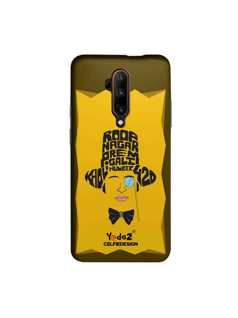 

CelfieDesign Olive Green & Black Quirky Kholi Number 420 OnePlus 7T Pro Back Cover