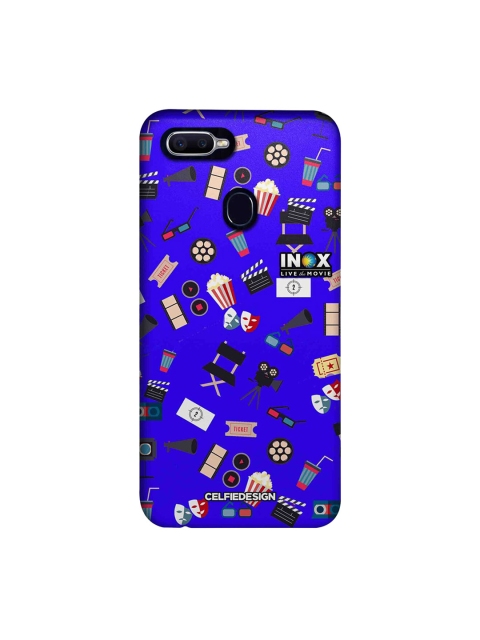 

CelfieDesign Blue & White Love Cinema Printed Oppo F9 Pro Back Case