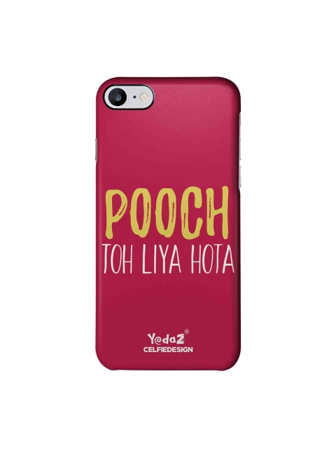 

CelfieDesign Pink Pooch Toh Liya Hota Transparent Apple iPhone 7 Back Cover