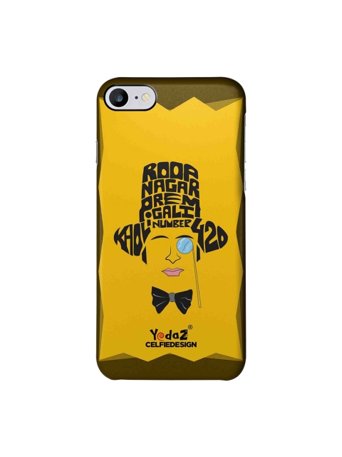 

CelfieDesign Kholi Number 420 Apple iPhone 7 Back Cover Yedaz, Yellow