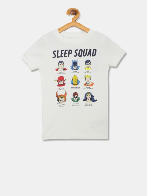 

GAP Boys White Superhero Sleep Tee