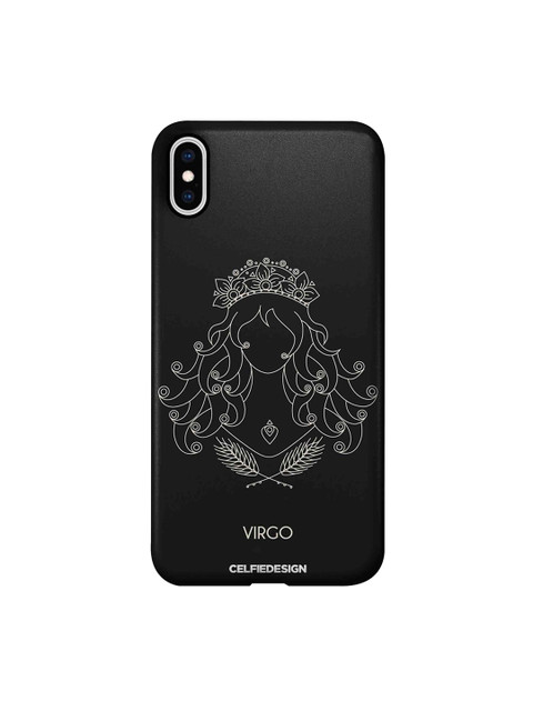 

CelfieDesign Black Virgo Apple iPhone XS Max Back Cover
