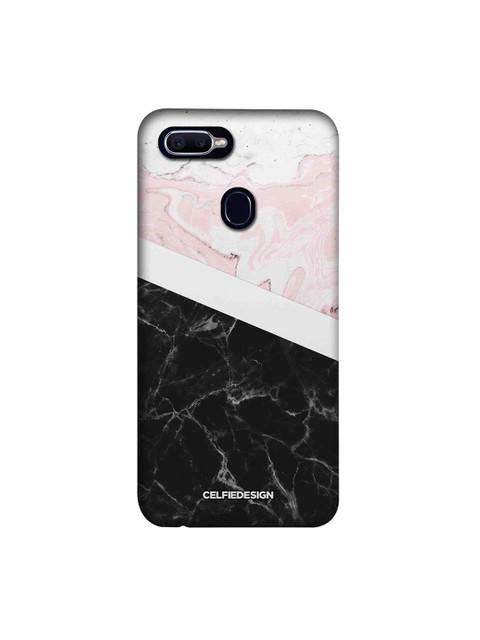 

CelfieDesign Black & White Printed Oppo F9 Pro Back Cover