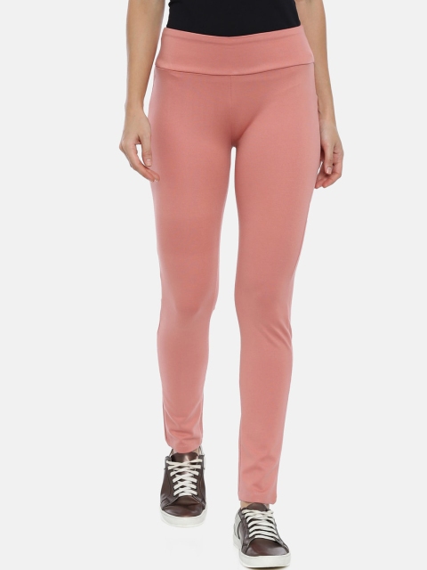 

GOLDSTROMS Women Peach Solid Tights