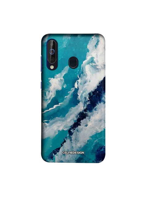 

CelfieDesign Frothy Waves Samsung Galaxy A60 Back Cover Base 501, Blue