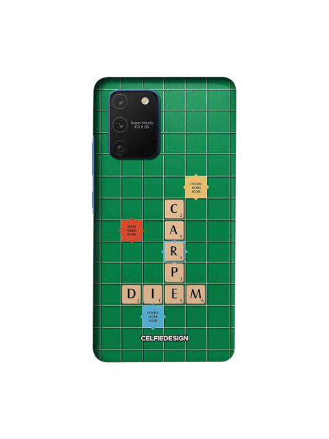 

CelfieDesign Unisex Green Scrabble Game Base 501 Samsung Galaxy S10 Lite Back Cover