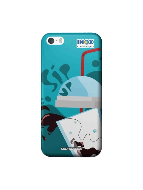 

CelfieDesign Inox Sipup Apple iPhone SE Back Cover, Blue