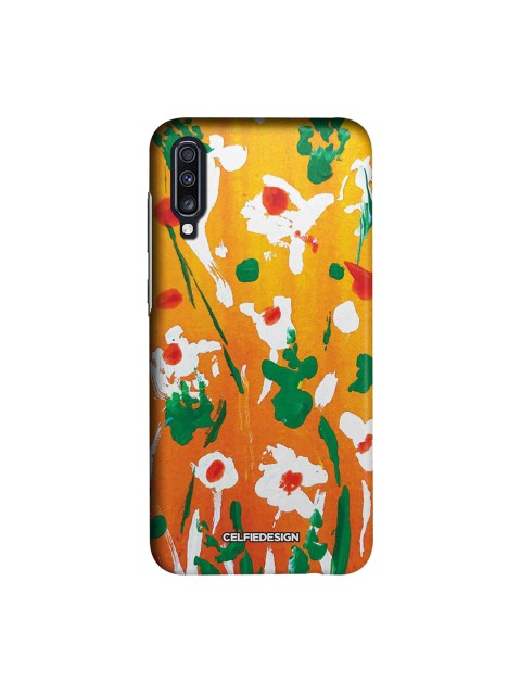 

CelfieDesign Blooming Yellow Samsung Galaxy A70 Back Cover Base 501, Mustard