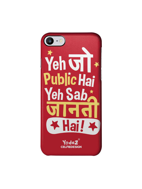 

CelfieDesign Red & White Yeh Jo Public Hai Apple iPhone 7 Sustainable Back Cover