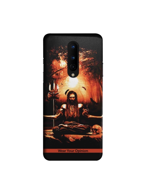 

CelfieDesign Brown & Black OnePlus 8 Printed Back Cover