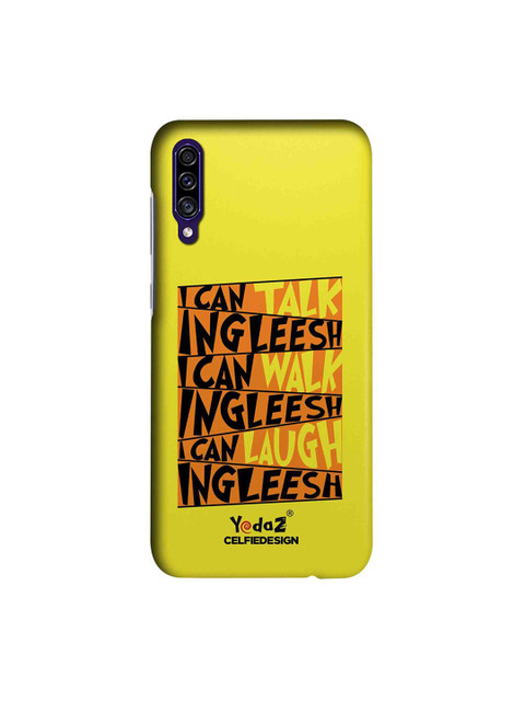 

CelfieDesign I Can Talk Ingleesh I Can Samsung Galaxy A30s Back Cover Yedaz, Yellow