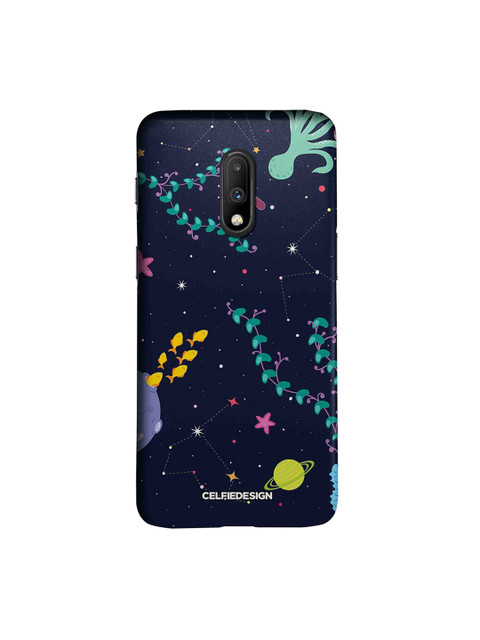 

CelfieDesign Navy Blue Space Aquarium OnePlus 7 Back Cover