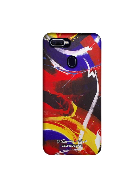 

CelfieDesign Red & Blue New World Oppo F9 Pro Back Cover