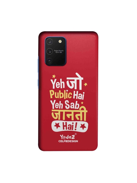

CelfieDesign Red Yeh Jo Public Hai Samsung Galaxy S10 Lite Back Cover