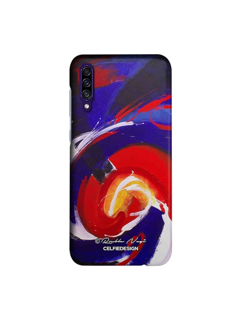 

CelfieDesign Multicoloured Waves Samsung Galaxy A30s Back Cover, Multi