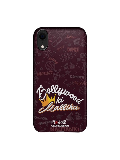 

CelfieDesign Maroon Bollywood ki Mallika Printed iPhone XR Back Cover